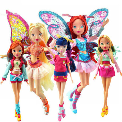 Believix Fairy&Lovix Fairy Rainbow Colorful Girl Doll Action Figures Fairy Bloom Dolls with Classic Toys for Girl Gift ► Photo 1/6