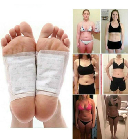 20pcs=(10pcs Patches+10pcs Adhesives) Detox Foot Patches Pads Body Toxins Feet Care Anti Cellulite Herbal Adhesive Foot Tool ► Photo 1/6