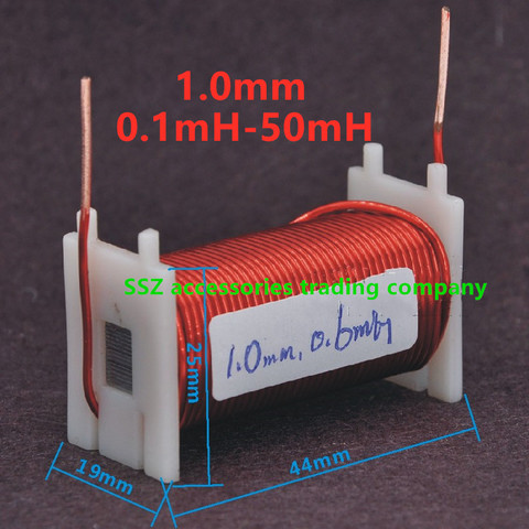 1.0mm frequency divider oxygen-free copper inductor coil special iron core inductor for speaker frequency division ► Photo 1/1