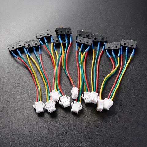 10pcs Gas Water Heater Micro Switch Three Wires Small On-off Control Without Splinter N06 20 Dropshipping ► Photo 1/6