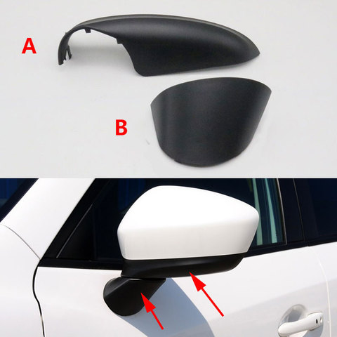For Mazda CX-5 CX5 2013 2014 AP Left Right Side Car Wing Door Outside Rearview Mirror Lower Cover Mirror Shell Housing Cap ► Photo 1/6
