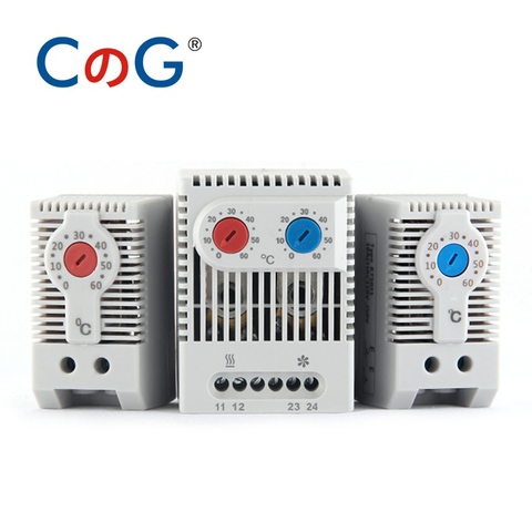 CG KTO 011 NC Normally Close KTS 011 NO Normally Open Compact Mechanical Temperature Controller Cabinet Mini Thermostat ► Photo 1/5