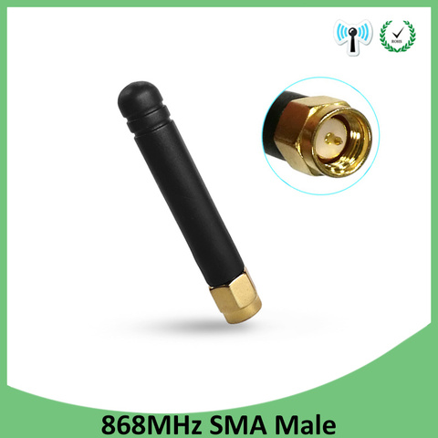 868MHz 915MHz lora Antenna 3dbi SMA Male Connector GSM 915 MHz 868 MHz antena outdoor signal repeater antenne waterproof Lorawan ► Photo 1/6