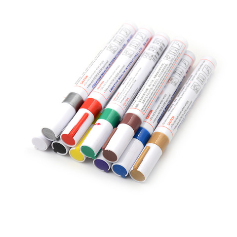 10 Colors SP110 Waterproof Marking Pen Tire Metal Surface Repair Paint Pens Color Paint Marker Pen ► Photo 1/6
