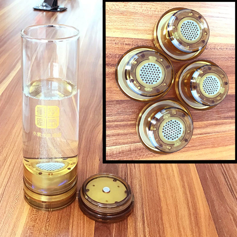 H2 Generator Hydrogen Oxygen Separation Cup SPE Dupont Membrane Alkaline Maker Water Bottle Electrolysis Ionizer Anti-Oxidation ► Photo 1/6