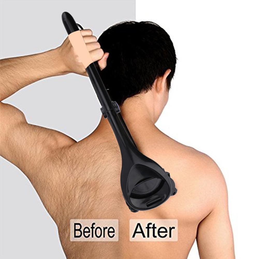 Adjustable Back Shaver Folding Double Cutter Head  Men Back Shaver Back  Hair Shaver Two Head Blade Foldable Trimmer Leg Razor - Price history &  Review | AliExpress Seller - Warm-Home Drop