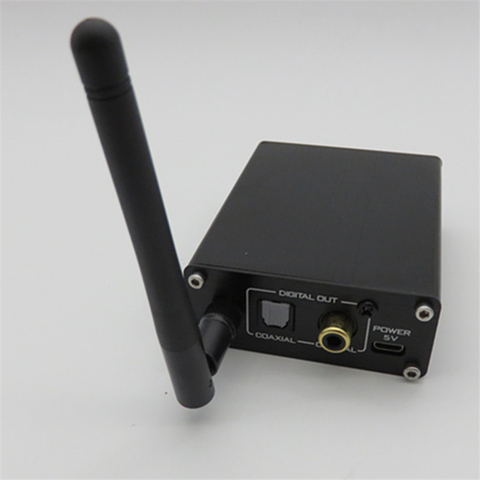 2022 NEW Bluetooth 5.0 Wireless Digital Receiver CSR8675 chip, Output by coaxial optical digital Audio  APTX-HD 24BIT output ► Photo 1/6