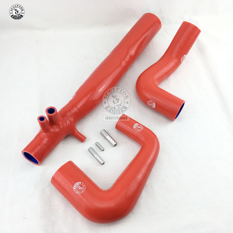 Silicone Radiator Induction Hose  Pipe  FOR TWO & turbo  SMART Roadster 2003-2006  (3Pcs) Red/Blue/Black ► Photo 1/4