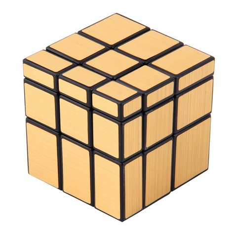 Mirror Cube 3x3 magic cube Cast Coated Puzzle Professional Speed cubos  Magico Education Toys For Children