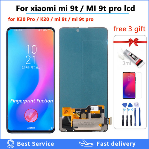 Original lcd For Xiaomi Mi 9T Pro mi9t display for Redmi K20 Pro LCD Display + Touch Screen digitizer Assembly mi 9t lcd 6.39