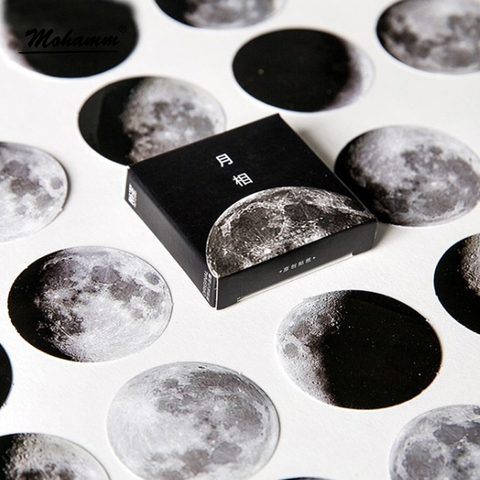 45 Pcs/box Cute Creative Moon Mini Paper Sticker Decoration Diy Ablum Diary Scrapbooking Label Sticker Stationery School Supply ► Photo 1/5