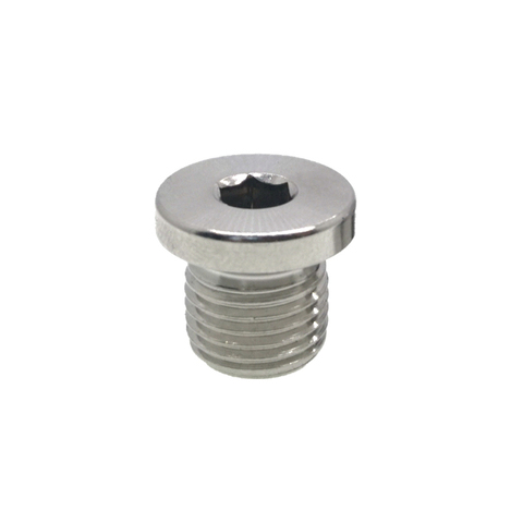 M8 M10 M12 M14 M16 M18 M20 M22 M24 M27 M30 Metric Male Thread 304 Stainless Steel Hex Socket Head End Cap Pipe Plug ► Photo 1/2