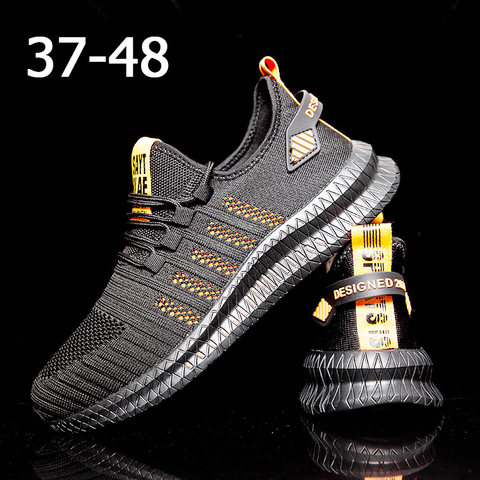 Damyuan Running Shoes Lightweight Breathable Man's Sport Shoes 48 Comfortable Fashion Men Sneakers 47 Large Size Casual Shoes ► Photo 1/6