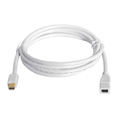 CY 6ft Mini DisplayPort male to Mini DP DisplayPort Female extension cable 1.8m for  LED Cinema Display ► Photo 1/6