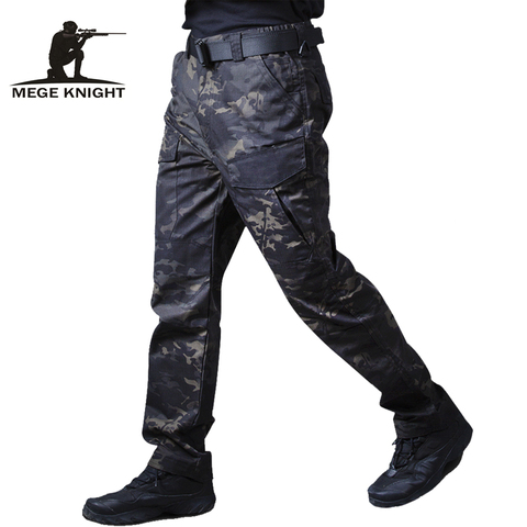 Mege Military Tactical Cargo pants Male Casual Trousers Camouflage Dropship Joggers Motorcycle Work Clothes Pantalones Hombre ► Photo 1/6