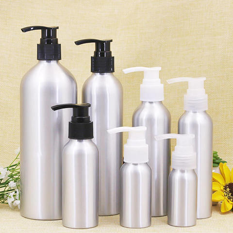 Aluminum Bottle Empty Nasal Spray Bottles Pump Sprayer Mist Nose Spray Refillable Bottles Travel Container  30ml/50ml/100ml ► Photo 1/6