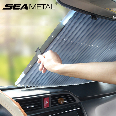 Car Sun Shade Car-covers Sunshades Automobiles Dashboard Window Covers Auto Windscreen Cover Interior UV Protector Accessories ► Photo 1/6