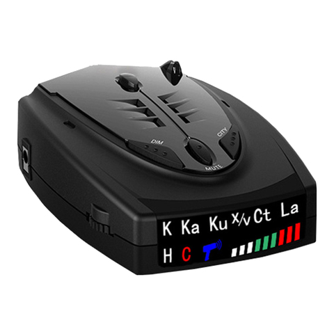 STR-525 radar Detector English Russian Thai Voice Auto Vehicle Speed Alert Warning X K CT La Anti radar Car Detector ► Photo 1/6