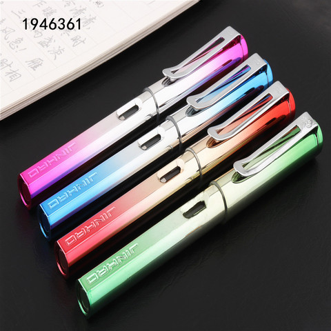 New Listing fashion Jinhao 596  Bright color Office Fountain Pen student School Stationery Supplies ink pen ► Photo 1/6