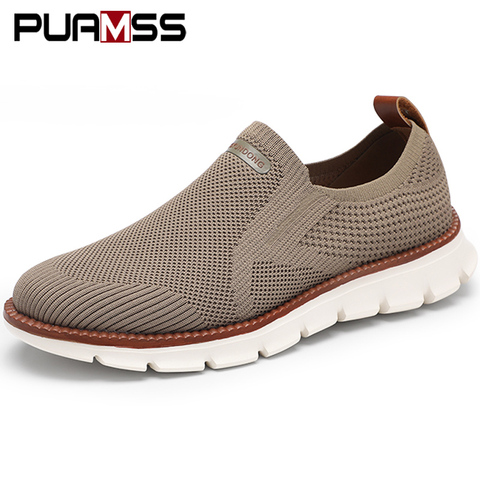 Men Sneakers Shoes Men Loafers High Quality Summer Fashion Breathable Mesh Men Casual Shoes Mens Trainer Zapatillas Hombre ► Photo 1/6