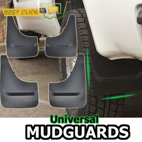 Universal Pickup SUV Mud Flaps Pick-up Splash Guards For Ford F Dodge Ram GMC Sierra Silverado Toyota Tundra Tocoma Nissan Titan ► Photo 1/6