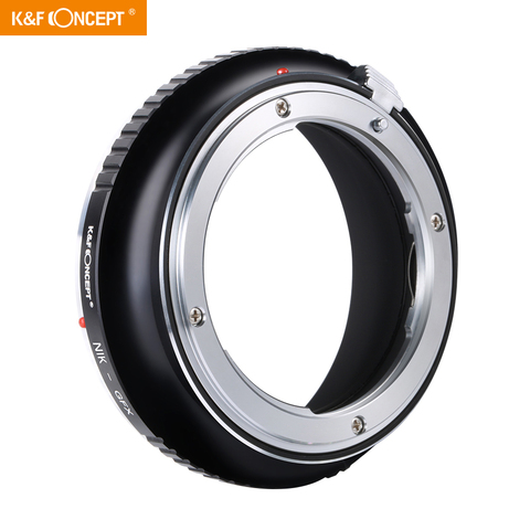 K&F Concept Camera Lens Mount Adapter for Nikon AI AI-S F Series Mount Lens to Fuji GFX Series Camera Body ► Photo 1/6