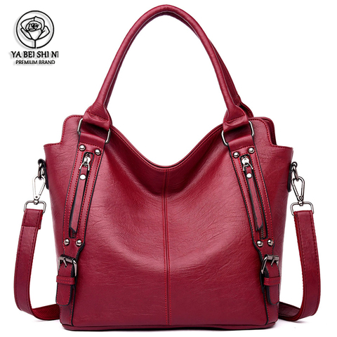 2022 Luxury Handbags Women Bag Designer High Quality Leather Shoulder Bag Women Big Tote Casual Female Shoulder Messenger Bags ► Photo 1/6
