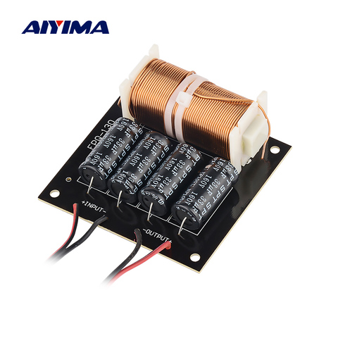 AIYIMA 800W Pure Subwoofer Crossover Professional Bass frequency Divider For 5-15 inch Speaker DIY Filter Music sound 125Hz 1PC ► Photo 1/6