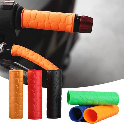 4Pcs Anti-skid Motorcycle Handlebar Grip Brake Clutches Lever Cover Protector Soft Comfortable to Grip ► Photo 1/6