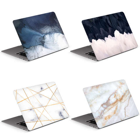DIY Marble pattern laptop sticker laptop skin art decal for   MacBook/HP/Acer/Dell/ASUS/Lenovo laptop decorate ► Photo 1/6