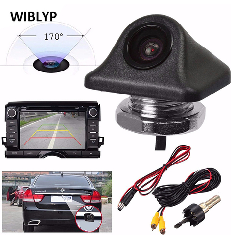 Reverse Camera HD 170 Degrees Wide Angle Night Vision CCD Car Parking Front Side Rear View Backup Camera Waterproof Universal ► Photo 1/6