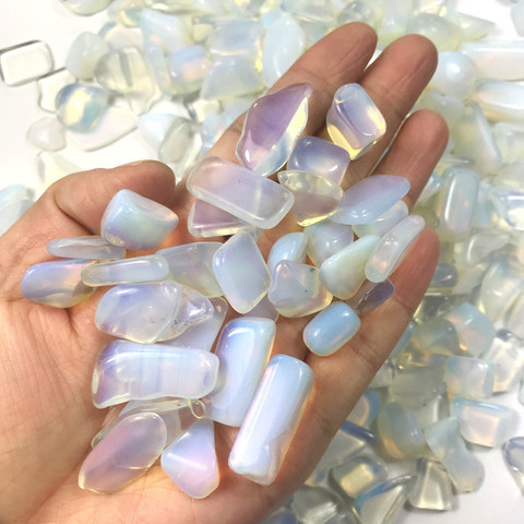 100g 10-15mm Natural Opal Gravel Bulk Tumbled Stones Crystal Healing Reiki Natural stones and minerals ► Photo 1/5