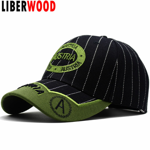 LIBERWOOD High quality AUSTRIA Casual Hat cap Embroidery AUSTRIA Baseball Caps men women dad hat casquette Gorras visor Snapback ► Photo 1/1