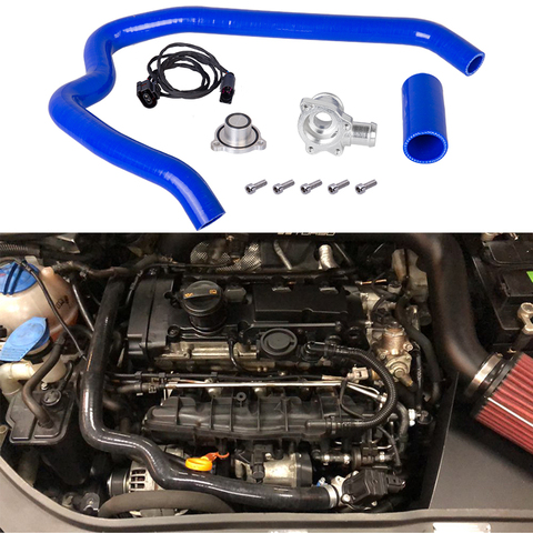 Auto turbo dump blow off diverter valve suit conversion for audi S3 vw Golf R 2.0 TFSI transversal ETI VAG group engines ► Photo 1/6