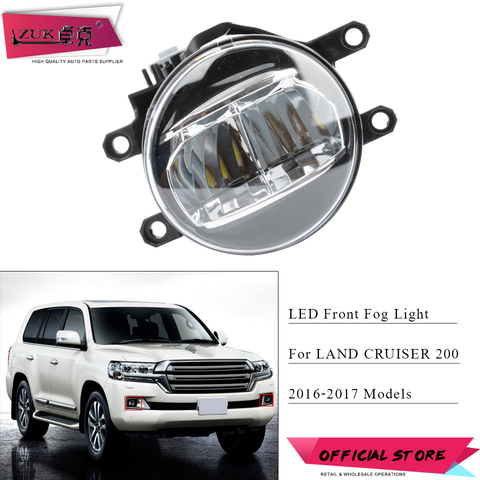 ZUK Front LED Fog Light Lamp For LAND CRUISER 200 PRIUS CAMRY For LEXUS CT200H IS250 ES250 ES350 RX270 RX350 LX450 LX460 LX570 ► Photo 1/6