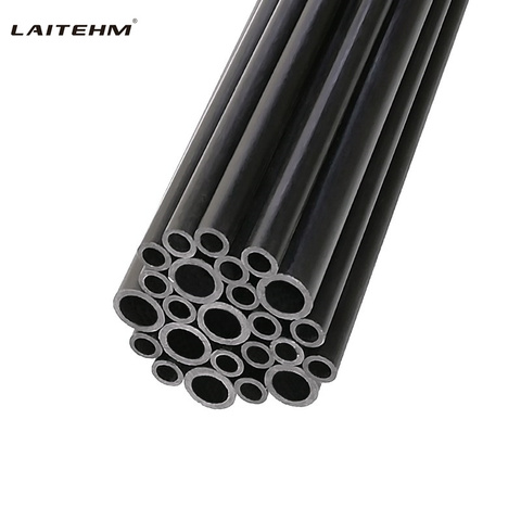 2pcs carbon fiber tube 1.8mm to 5mm hollow carbon fiber rod carbon tube aircraft fixed rod stiffener round tube ► Photo 1/6