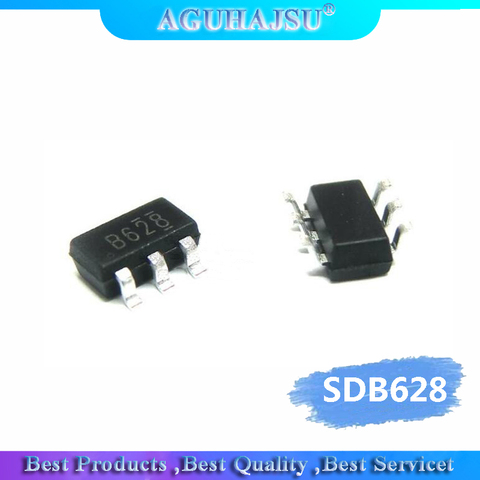 SX1308  SDB628 screen B628 B6284 B6285 SOT23-6  Boost chip IC integration ► Photo 1/1