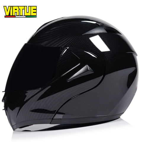 New Arrival Double lens helmet Modular motorbike helmet flip up motorcycle helmet DOT approved ► Photo 1/6
