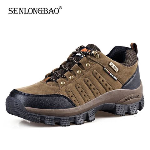 2022 New Sneakers Outdoor Men Shoes Waterproof Hiking Casual Shoes Comfortable Breathable Male Footwear Non-slip Size 36-47 ► Photo 1/6