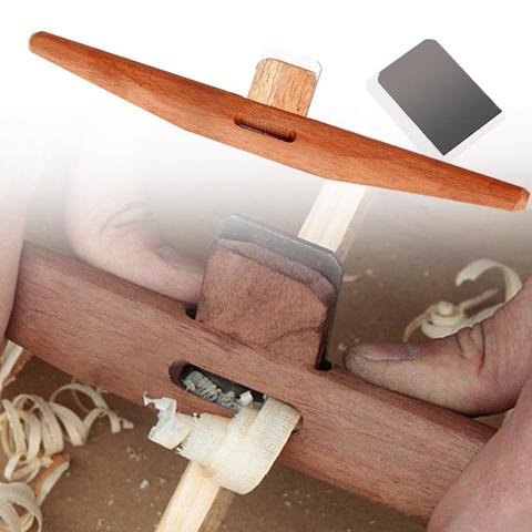 Manual Woodworking Bird Planer Spokeshave Carpenter Slotted Edge Trimming Rosewood Flat/Round Bird Planer Woodworking Tool ► Photo 1/6