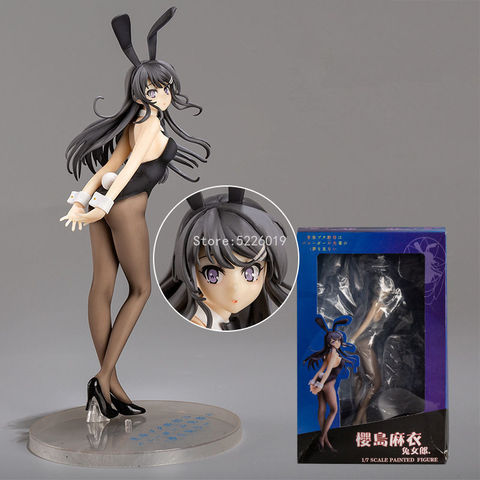 24CM Anime Rascal Does Not Dream Of Bunny Girl Sakurajima Mai Sister's Dream Sexy Girl Anime Figurine PVC Action Figures Toys ► Photo 1/6