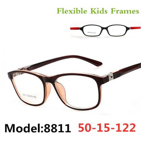 TR90 Children Optical Frame Eyewear Wholesale Eyeglasses 7 Colors Double Color Cool Style Girls Boys Kids Glasses Frames ► Photo 1/3