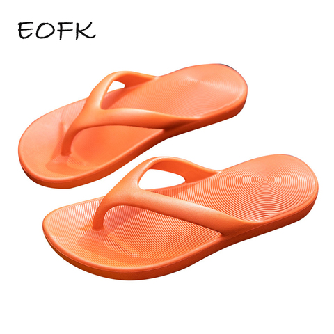 EOFK 2022 Women Flip Flops New Style Slippers Female Outdoor Consice Summer Slippers Couple EVA Slippers ► Photo 1/6