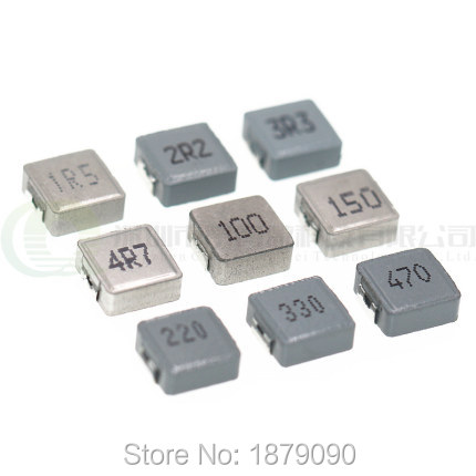 Free shipping 10PCS 0420 1UH  1R0M 1R0 4*4*2MM High Current 4A-8A Molding Power Choke Coil SMD Power Integrated Inductors ► Photo 1/6