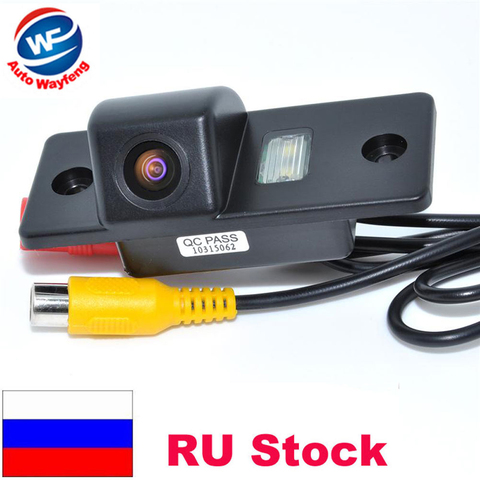 Car Rear View Reverse backup Camera for PORS-CHE CAYENNE VW Volkswagen SKODA FABIA/SANTANA/POLO(3C)/TIGUAN/TOUAREG/PASSAT WF ► Photo 1/6