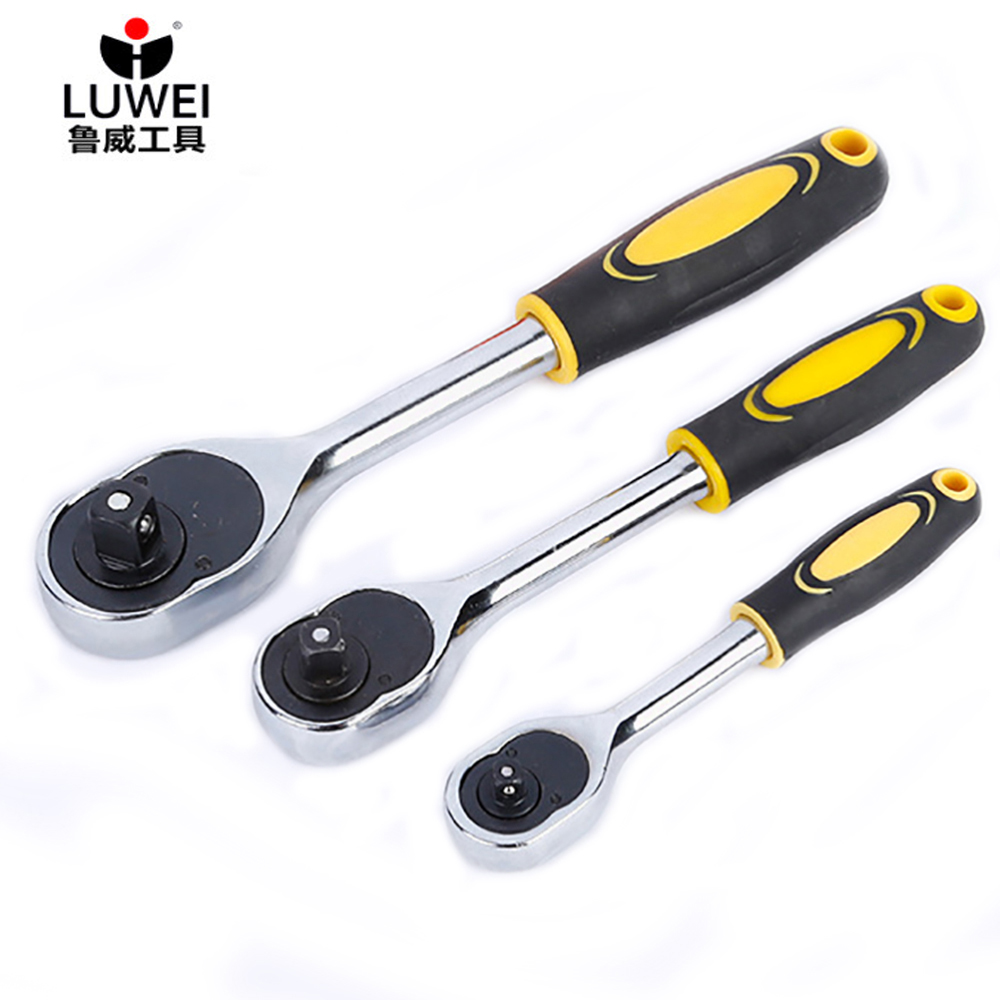 Buy Online Luwei 1pc Cr V Ratchet Wrench 1 4 3 8 1 2 Allen Key Length Adjustable 72 Teeth Ratcheting Spanner Wrench Hand Tools Alitools