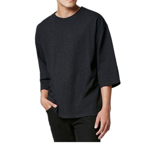 Thick Heavy Men's  3/4 Sleeve Oversized T shirt ► Photo 1/4