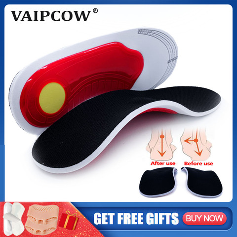 Premium Orthotic High Arch Support Insoles Gel Pad 3D Arch Support Flat Feet For Women / Men orthopedic Foot pain ► Photo 1/6