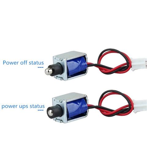 Mini DC 5V Electromagnetic Lock Small Electronic Lock Electric Bolt Cabinet Lock PXPA ► Photo 1/5