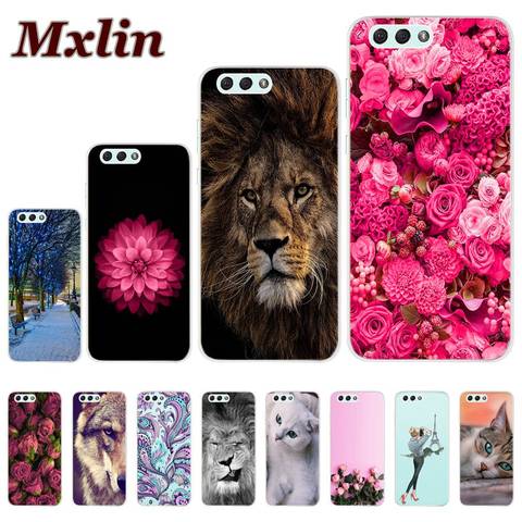 Soft TPU For Fundas Asus Zenfone 4 ZE554KL Case Flower Lion Slim TPU Silicone Bumper Cover For Zenfone Ze554KL Z01KD Phone Cases ► Photo 1/6